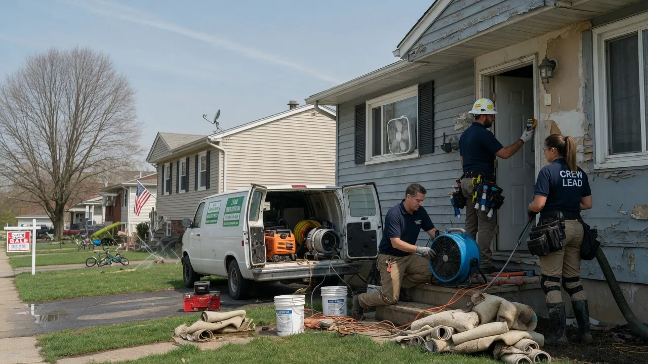 Flood Cleanup in South Easton, MA near me
