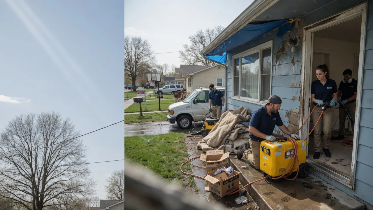 Basement Flood Cleanup in South Easton, MA near me